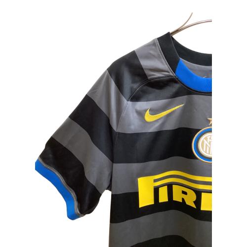 インテル (インテル・ミラノ) サッカーユニフォーム CK7823-022 20-21シーズン・サード・レプリカ SIZE M ブラック×グレー