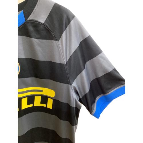 インテル (インテル・ミラノ) サッカーユニフォーム CK7823-022 20-21シーズン・サード・レプリカ SIZE M ブラック×グレー