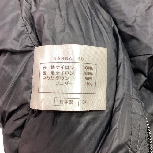 NANGA (ナンガ) マミー型シュラフ(ダウン) ブラック オーロラライト600DX