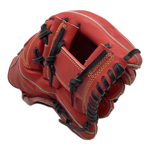 Wilson (ウィルソン) DUAL 硬式グローブ WBW101066 ケース付 @ 約30cm レッド