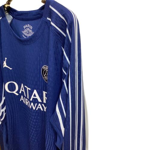 パリサンジェルマン サッカーユニフォーム HJ7322 2024-25  4TH 長袖オーセンティック メンズ SIZE XL ブルー