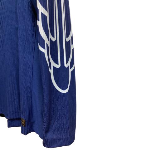 パリサンジェルマン サッカーユニフォーム HJ7322 2024-25  4TH 長袖オーセンティック メンズ SIZE XL ブルー