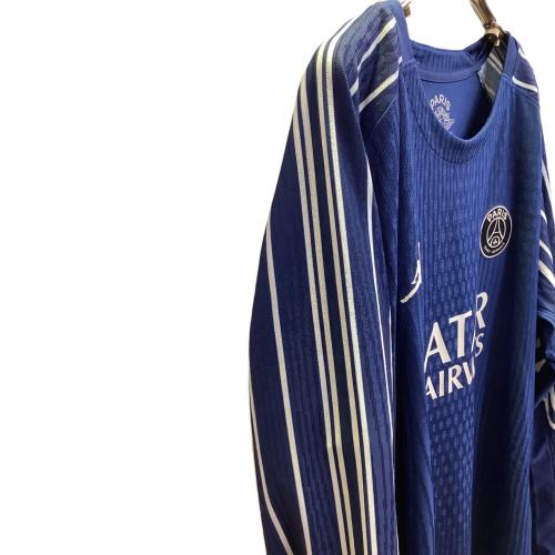 パリサンジェルマン サッカーユニフォーム HJ7322 2024-25  4TH 長袖オーセンティック メンズ SIZE XL ブルー