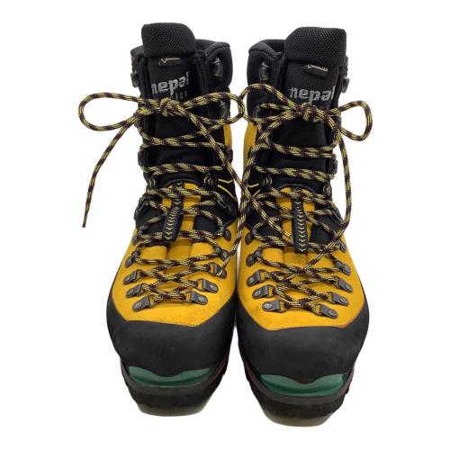 LA SPORTIVA (スポルティバ) ネパールエボ GTX ハイカット(ハードソール) トレッキングシューズ ユニセックス 約24.5cm ブラック×イエロー
