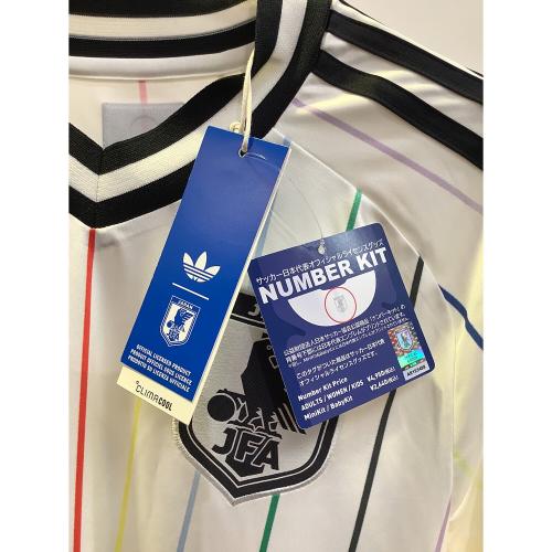 日本代表 (ニホンダイヒョウ) サッカーユニフォーム JN1872 2026シーズン・アウェイ SIZE M ホワイト
