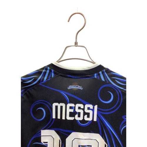 アルゼンチン代表 (アルゼンチンダイヒョウ) サッカーユニフォーム JM8395 26 アウェイ レプリカ ユニフォーム メンズ SIZE L ブラック×ブルー