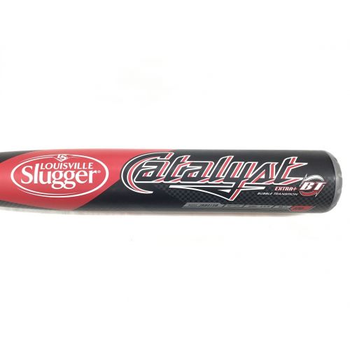 LOUISVILLE SLUGGER (ルイスビルスラッガー) 軟式バット ブラック×レッド CATALYST EXTRA+BT JRB015B