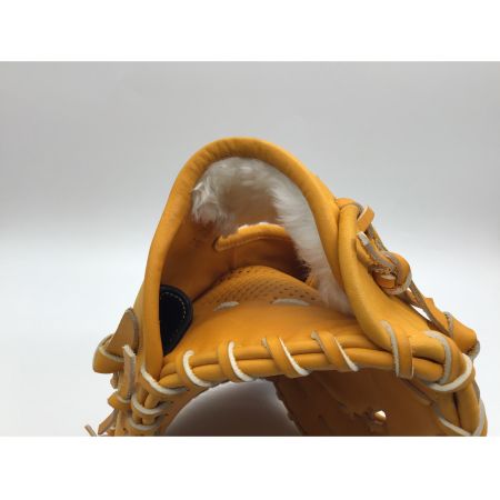 MIZUNO (ミズノ) ファーストミット　軟式グローブ オレンジ ファーストミット 一塁手用 1AJFR18300