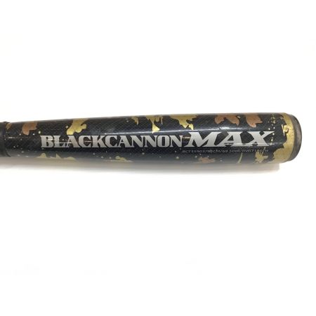 ZETT (ゼット) 一般軟式バット ゴールド×ブラック BLACK CANNON MAX BCT35903