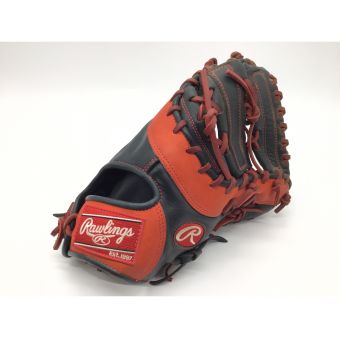 RAWLINGS (ローリングス) 軟式グローブ ブラック×レッド ファースト用 GR7FGI3ACD