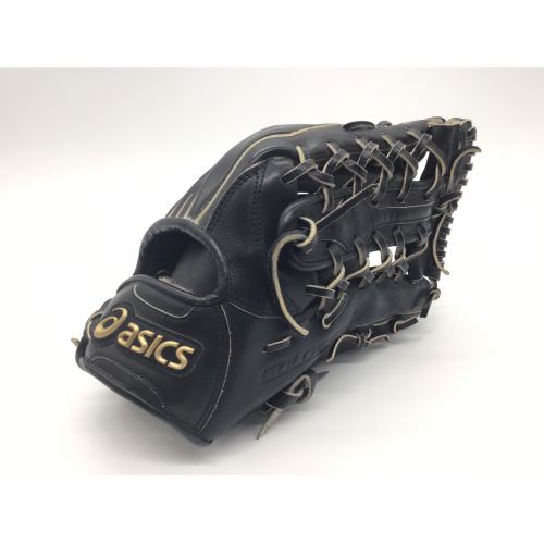 asics (アシックス) 硬式グローブ ブラック GOLDSTAGE 外野用 BGH5SU