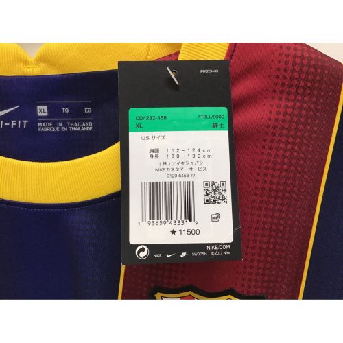 NIKE (ナイキ) サッカーユニフォーム メンズ SIZE XL ネイビーｘエンジ バルセロナ2020-21 CD4232-456