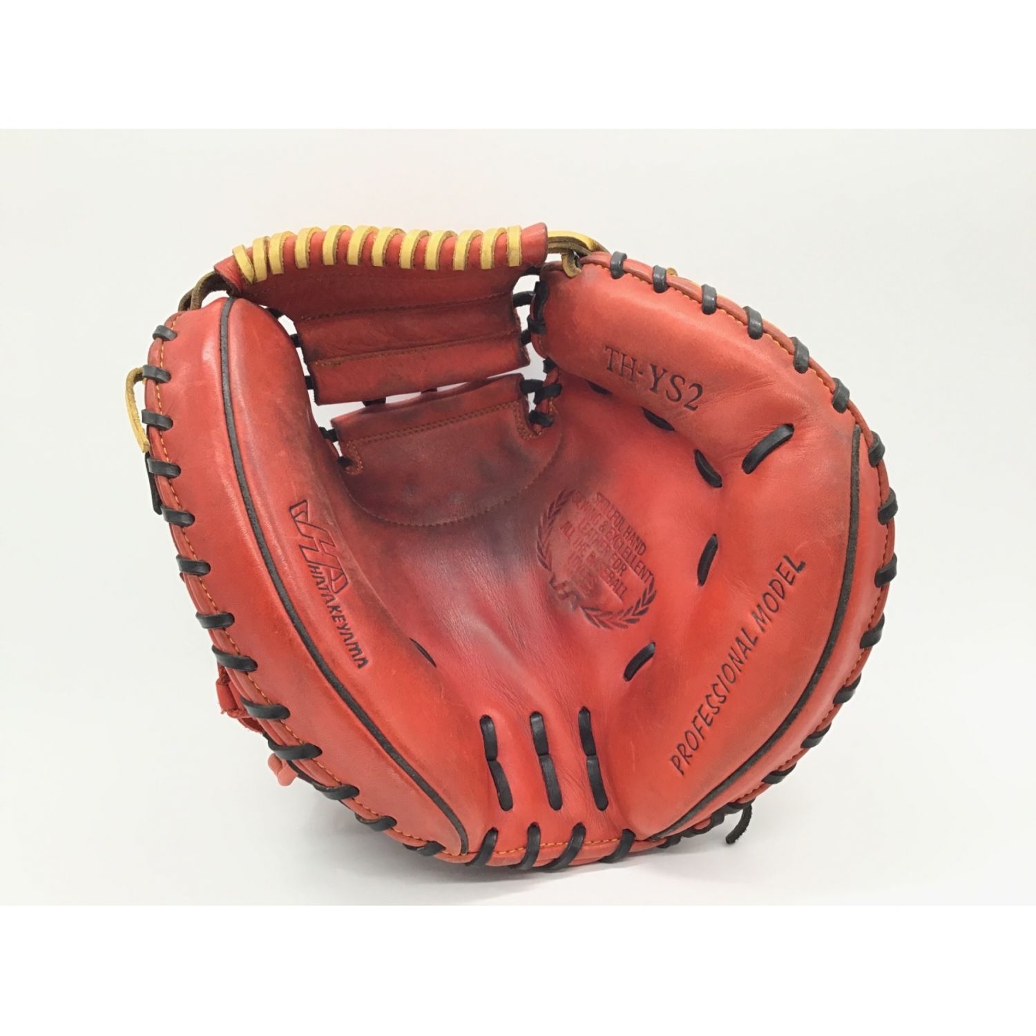 HATAKEYAMA (ハタケヤマ) キャッチャーミット レッド 軟式キャッチャー