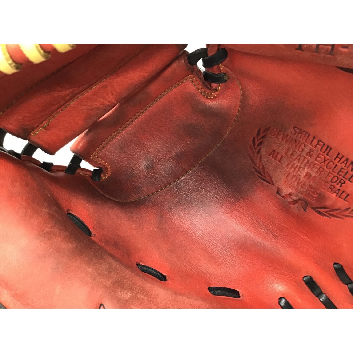 HATAKEYAMA (ハタケヤマ) キャッチャーミット レッド 軟式キャッチャー