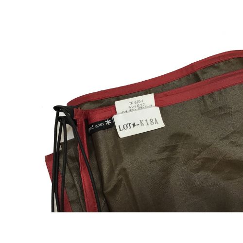 snow peak (スノーピーク) グランドシート ランドロック インナーテント グランドシート TP-670-1