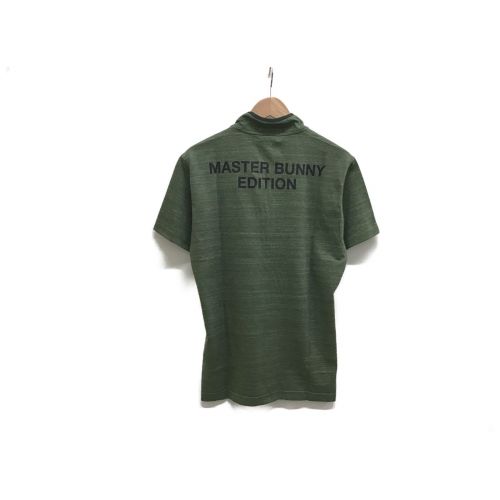 MASTER BUNNY EDITION (マスターバニーエディション) ゴルフウェア(トップス) メンズ SIZE M(4) グリーン 758-0164401 半袖ハーフジップ