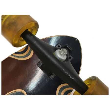 SECTOR9 スケートボード ブラウン×イエロー ジョエル・チューダー プラチナムシリーズ ロング 木製 ABEC5