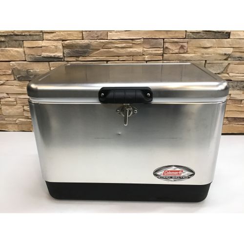 Coleman (コールマン) クーラーボックス 54QT(51L) シルバー 2005年製 別売りカバー付 6150