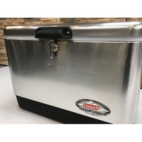 Coleman (コールマン) クーラーボックス 54QT(51L) シルバー 2005年製 別売りカバー付 6150