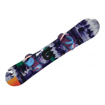 BURTON (バートン) スノーボード 149cm ネイビー M6 ロッカー FEATHER ビンディング付