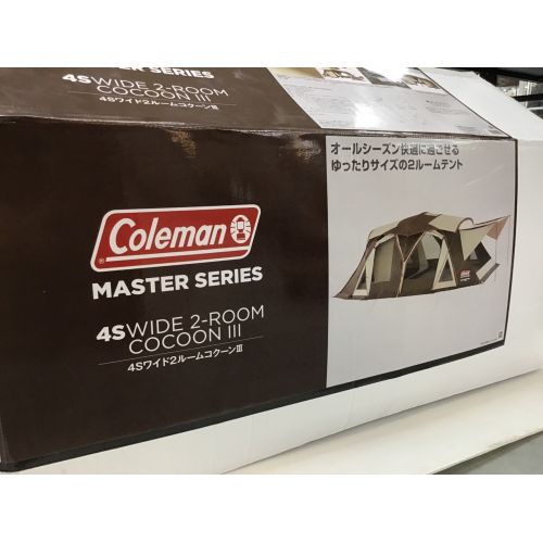 Coleman (コールマン) ツールームテント 2000036431 4Sワイド2ルームコクーン 約670×400×220㎝ 4～6人用