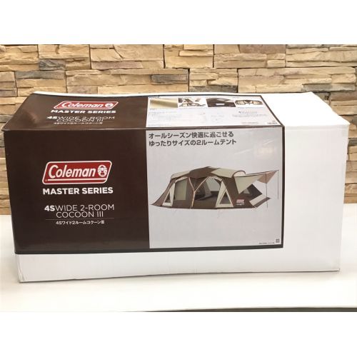 Coleman (コールマン) ツールームテント 2000036431 4Sワイド2ルームコクーン 約670×400×220㎝ 4～6人用