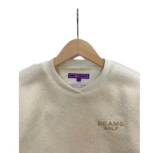 BEAMS GOLF (ビームスゴルフ) ゴルフウェア(トップス) レディース SIZE L オフホワイト 85-13-0037-437 長袖ボア