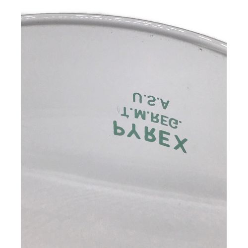 Pyrex (パイレックス) ランタンアクセサリー グリーンレター ビンテージ 推定1940年代 ランタングローブ