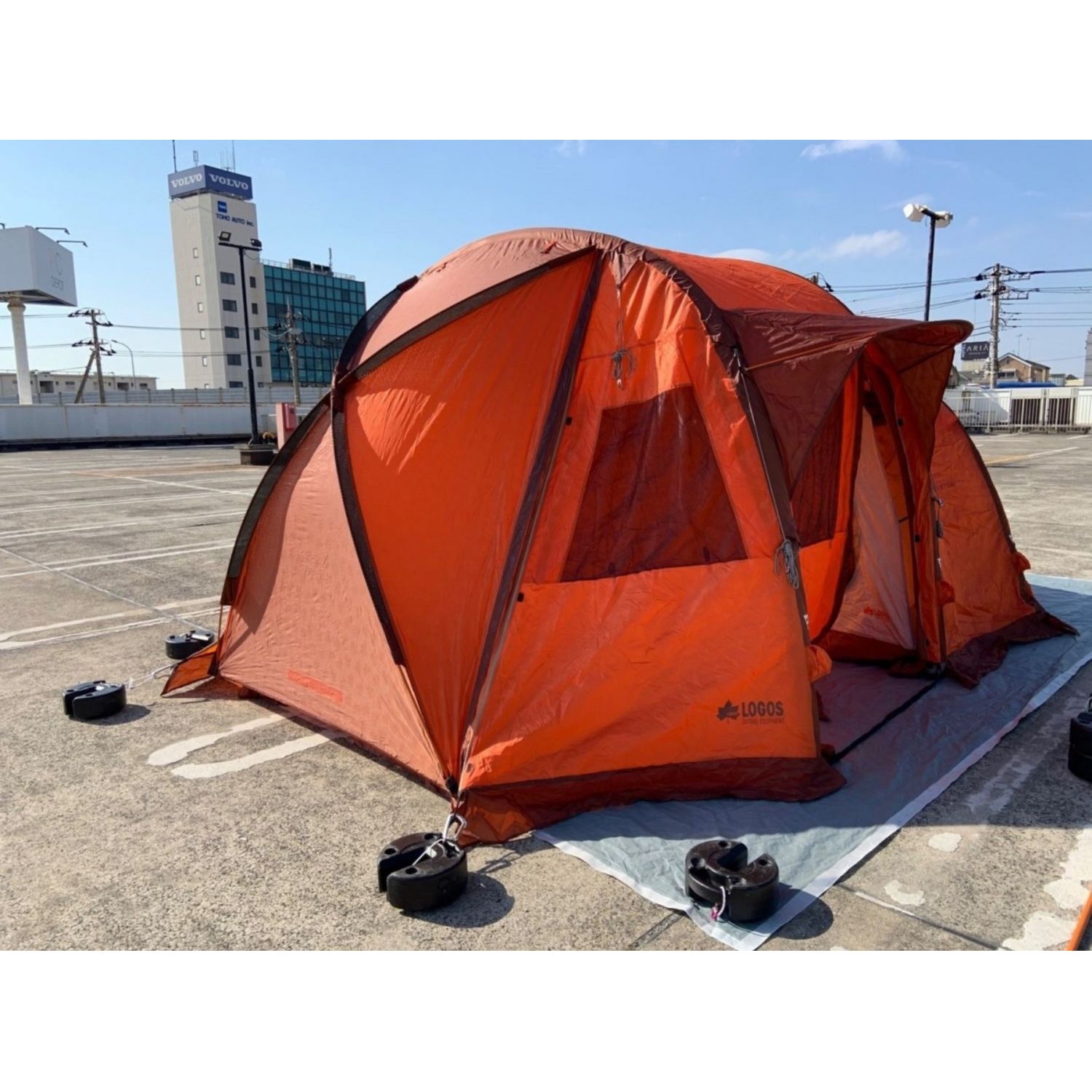 アウトドア テント/タープ LOGOS (ロゴス) ツールームテント インナーサイズ約280×210 