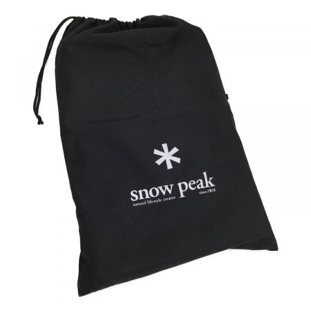 Snow peak (スノーピーク) シングルガスバーナー PSLPGマーク有 GS-400 2014年4月製 使用燃料【OD缶】 ギガパワープレートバーナーLI