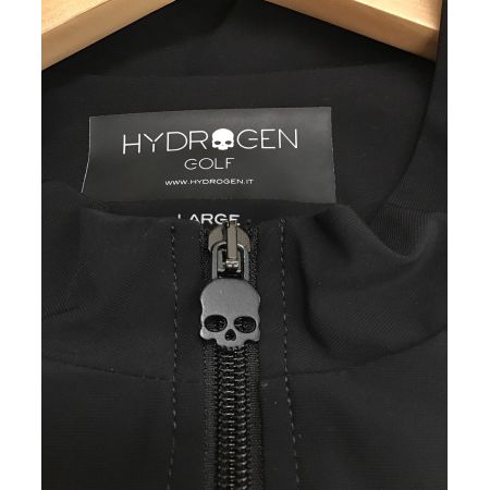 HYDROGEN (ハイドロゲン) ゴルフウェア(トップス) メンズ SIZE L ブラック ウインターゴルフベスト ベスト