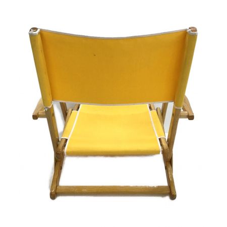 H&T chair co アウトドアチェア イエロー USA製  ロースタイル ミニサンドチェア