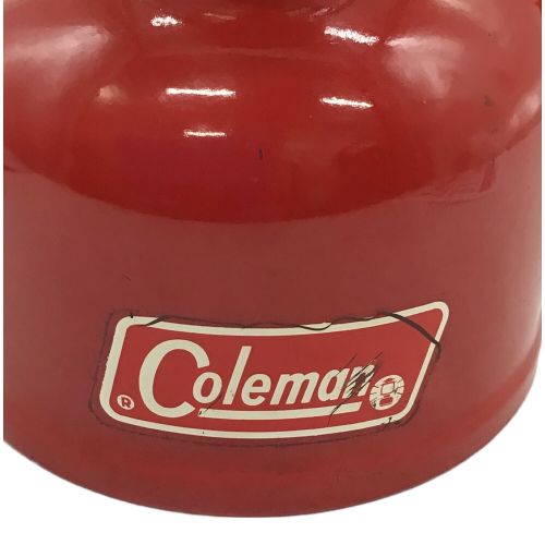 Coleman (コールマン) ガソリンランタン 後期ベンチ・赤パイレックスグローブ 200A ホワイトボーダー 1972年2月製 ヴィンテージ