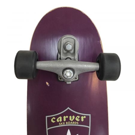 CARVER (カーバー) スケートボード パープル VENICE サーフスケート 木製 C-7