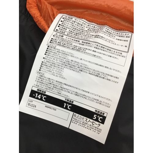 Snow peak (スノーピーク) ダウンシュラフ BDD-021 バクー350 ダウン 【冬用】 180cmまで