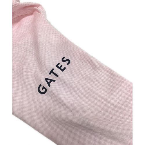 PEARLY GATES (パーリーゲイツ) ゴルフウェア(トップス) レディース SIZE S ピンク 長袖カノコ ボタンダウンカットソープルオーバー ポロシャツ 055-2161202