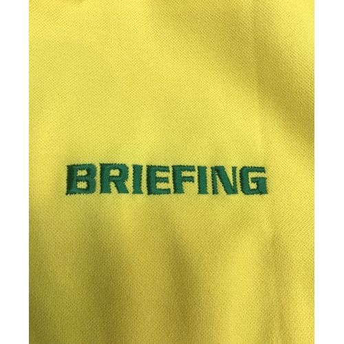 BRIEFING (ブリーフィング) ゴルフウェア(トップス) メンズ SIZE M イエロー BRG221M66 ポロシャツ