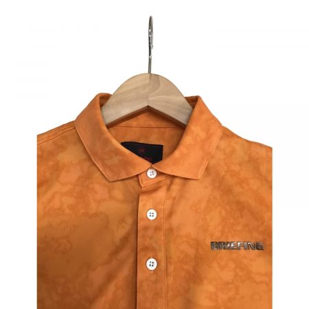 BRIEFING (ブリーフィング) ゴルフウェア(トップス) メンズ SIZE M オレンジ BRG221M65 ポロシャツ