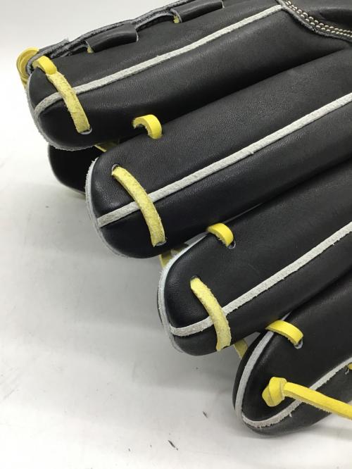 Ip select (アイピーセレクト) 硬式グローブ ブラック×イエロー オーダー 投手用