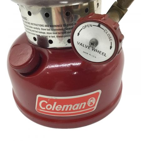 Coleman (コールマン) ガソリンシングルバーナー クラシック レッド 502A429J 96年3月