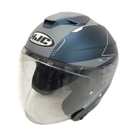 HJC (エイチジェーシー) バイク用ヘルメット SIZE M i30/ネイビー 2022年製 PSCマーク(バイク用ヘルメット)有