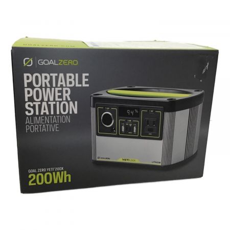 Goal Zero (ゴールゼロ) ポータブル電源 バッテリー容量187Wh ポータブルパワーステーション YETI200X 22070