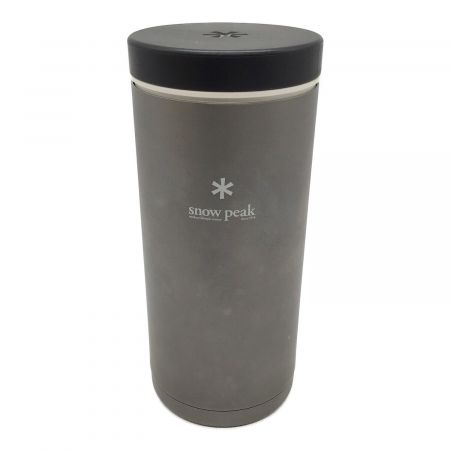 Snow peak (スノーピーク) アウトドア食器 保温保冷用キャップのみ チタンシステムボトル350