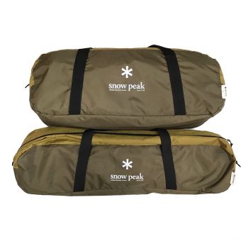 Snow peak (スノーピーク) ツールームテント 2021年製 SET-250RH エントリーパックTT タープ：約500×570cm インナー：約220×285×150cm 3～4人用