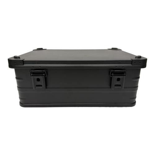 DELTA/MT (デルタエムティー) 収納ケース サイズ39（46L） オールブラック アルミコンテナ ExtremeX39 SB-E39BK