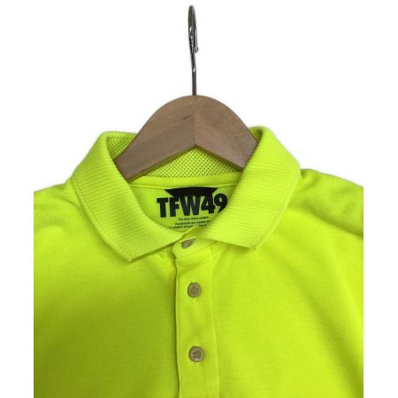 TFW49 (ティーエフダブリューフォーティーナイン) ゴルフウェア(トップス) メンズ SIZE M イエロー ポロシャツ T1002210018