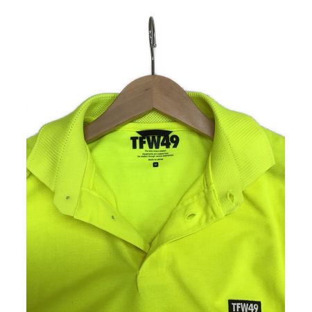 TFW49 (ティーエフダブリューフォーティーナイン) ゴルフウェア(トップス) メンズ SIZE M イエロー ポロシャツ T1002210018