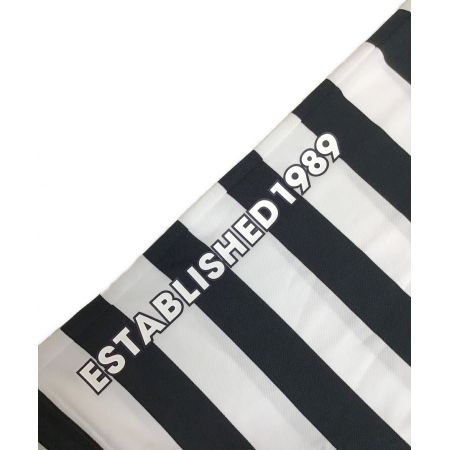 PEARLY GATES (パーリーゲイツ) ゴルフウェア(トップス) メンズ SIZE M ブラック×ホワイト 半袖シャツ /// ボーダー 053-3267693