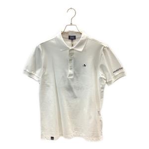 PEARLY GATES (パーリーゲイツ) ゴルフウェア(トップス) メンズ SIZE L ホワイト 2023年モデル ディズニー創立100周 /// ベアカノコ半袖ポロシャツ 053-3160321