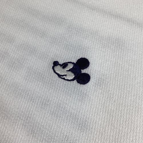 PEARLY GATES (パーリーゲイツ) ゴルフウェア(トップス) メンズ SIZE L ホワイト 2023年モデル ディズニー創立100周 /// ベアカノコ半袖ポロシャツ 053-3160321